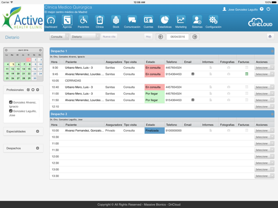 Screenshot #5 pour DriCloud. Software Médico