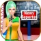 News Reporter Anchor Girl - My Dream News Girls Reporter