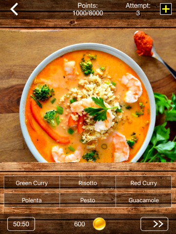 Food Quiz - Guess the Food and Cooking Dishes from around the world ! iPad screenshot 4 - Games app