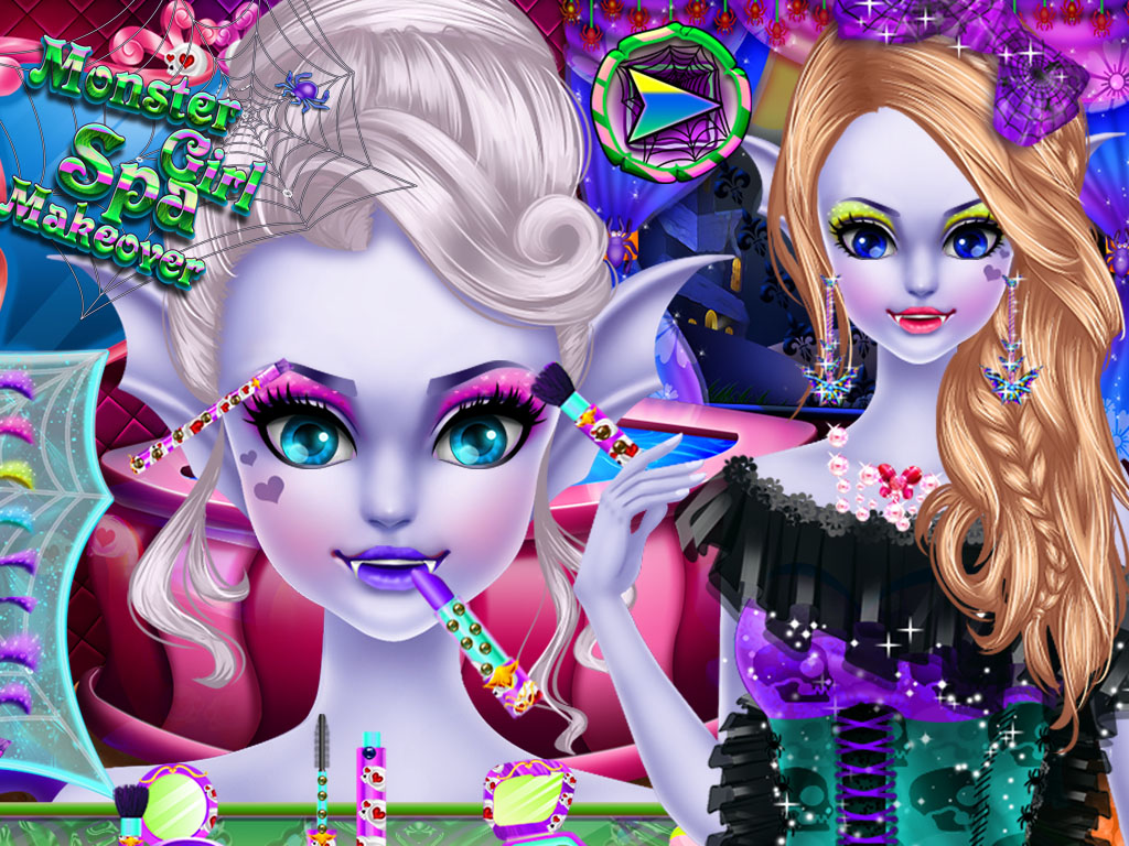 Monster Girl Spa Makeup
