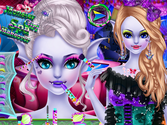 Monster Girl Spa Makeup