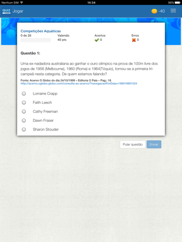 Screenshot #6 pour Quiz O Globo