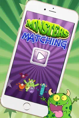 Game screenshot Finding Funny Monster In The Matching Cute Cartoon Pictures Puzzle Cards Game For Kids, Toddler And Preschool mod apk