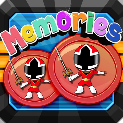 Memories Matching 7 Rangers : Puzzle Samurai Hero Educational For Kid Free icon