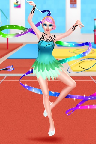 Gymnastic Sports Girl: Beauty Spa Salon Games screenshot 2