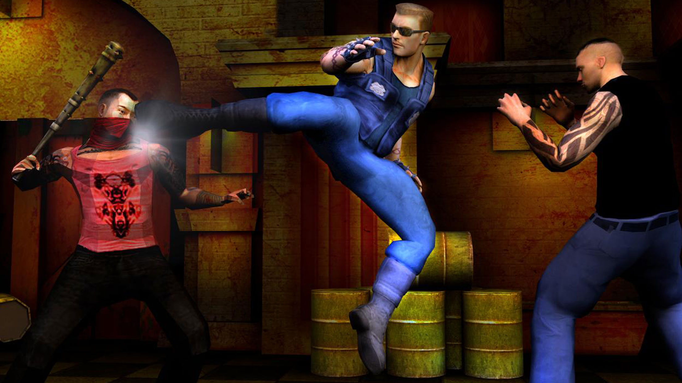 Fury Punch - Brave Chi Warrior Saga of Courage Karate Kombat Game