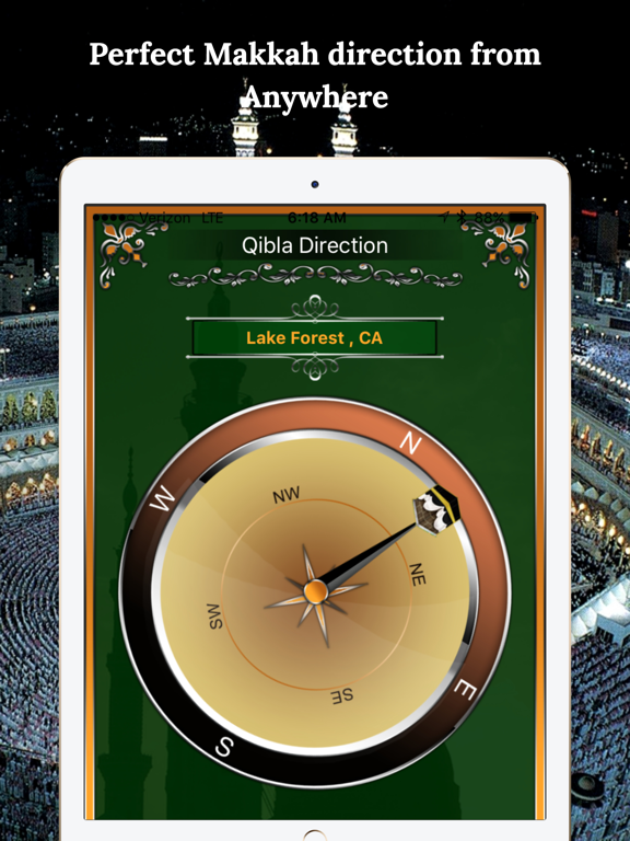Qibla Compass-Maccah Finder iPad screenshot