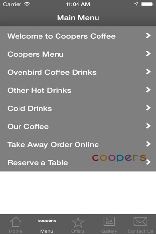 Coopers Coffees screenshot 3