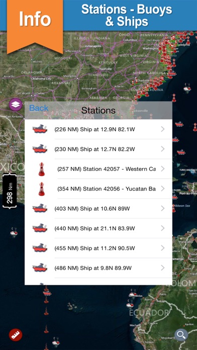 NOAA Buoy - Real Time Data on Stations & Shipsのおすすめ画像1