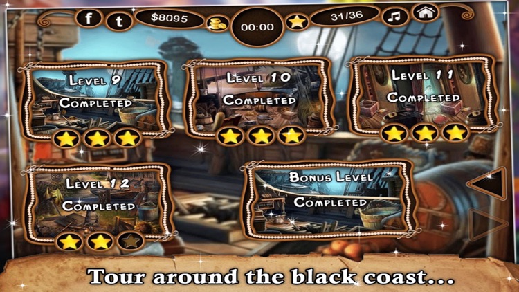 The Black Coast Hidden Object Free