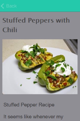 Green Pepper Recipes screenshot 3