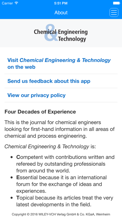How to cancel & delete Chemical Engineering & Technology from iphone & ipad 4