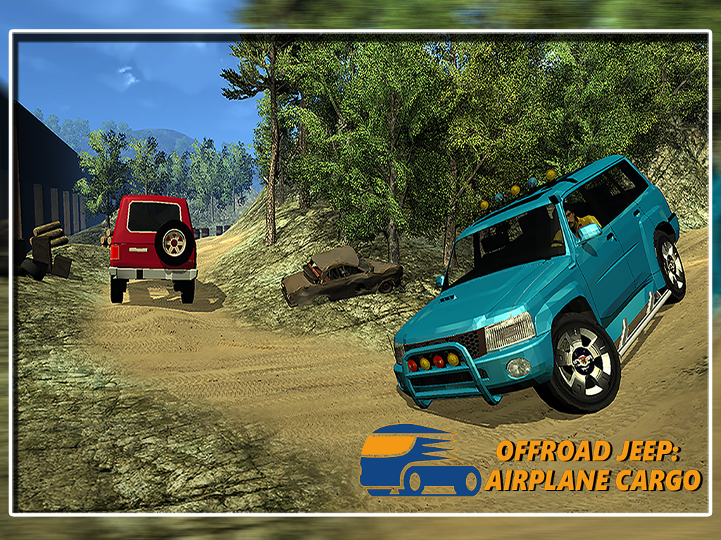 Offroad Jeep: Airplane Cargo screenshot 6