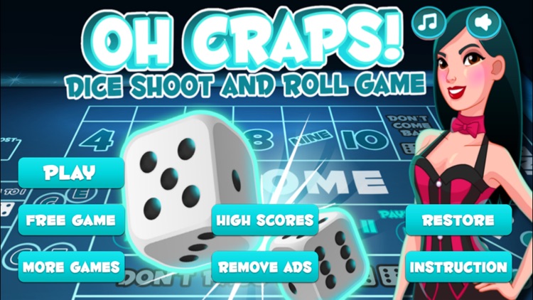 Oh Craps! Dice Shoot and Roll Game! - Play with Friends and Buddies screenshot-3