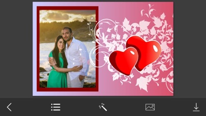 Romantic Photo Frames - Decorate your moments with elegant photo frames iPhone screenshot 4 - Photo & Video app