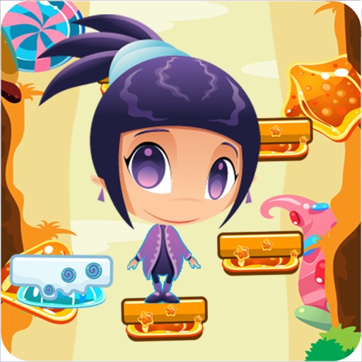 Jumper jump girl go sky iOS App