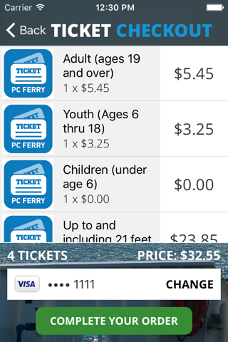 Pierce County Ferry Tickets screenshot 4