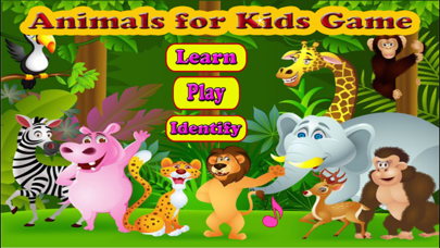 Screenshot #1 pour Animals Learn, Identify & Puzzle game for Toddler & Preschool kids