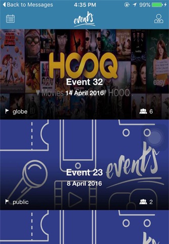 Events by Globe screenshot 3