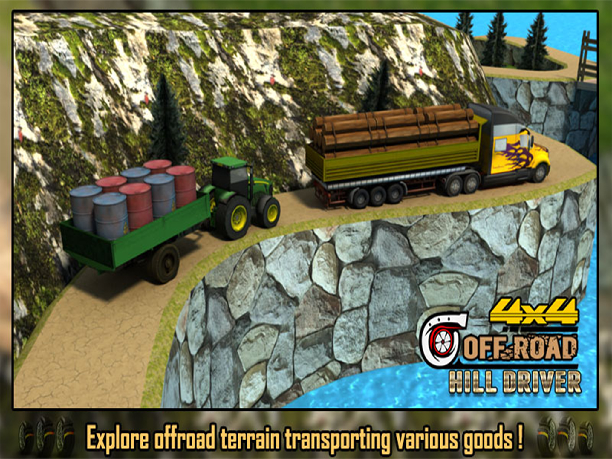 Extreme Off-Road Hill Truck Driver 3D: Legend Trucker screenshot 6