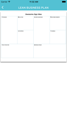 Lean Business Plan screenshot 5