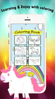 How to cancel & delete my unicorn coloring book for children age 1-10: games free for learn to use finger to drawing or coloring with each coloring pages 4
