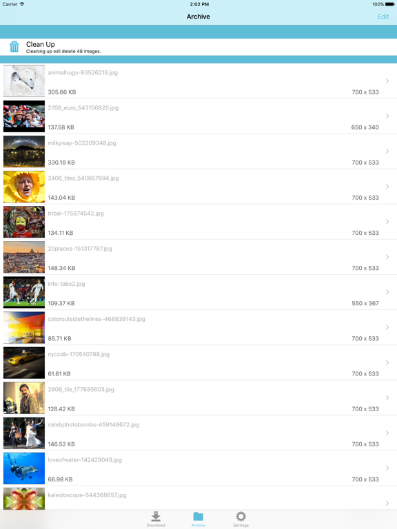 Screenshot #5 pour Image Grabber Lite - download multiple images