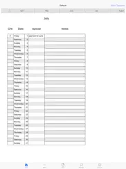monthly rent receipt айпад изображения 4
