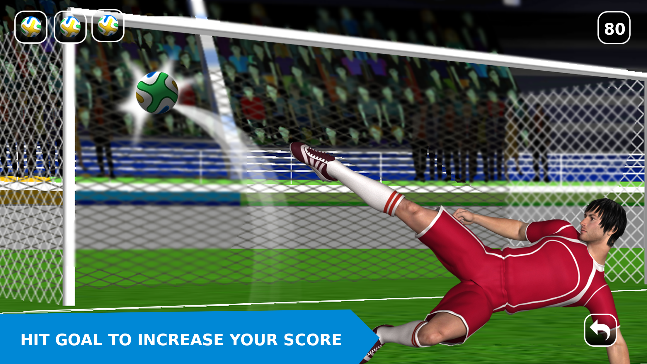 Flick Soccer 2016 Pro – Penalty Shootout Football Game screenshot 5