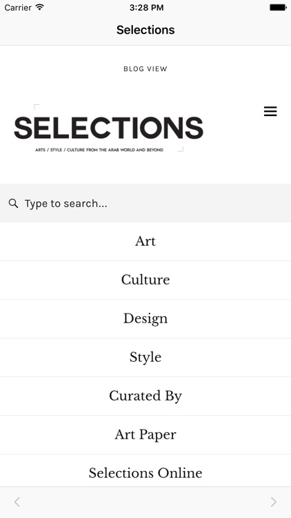 Selections Arts