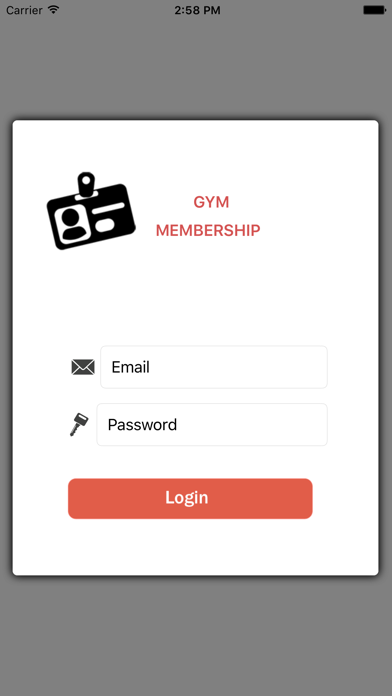 Screenshot #1 pour Gym Membership