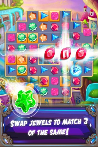 Jewels World Mania: Match3 Jem screenshot 2