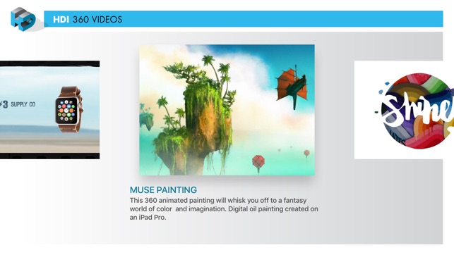 HD Interactive 360 Video Player