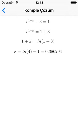 Exponential Equations   ++ screenshot 2