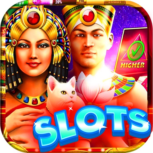 Egyptian Treasures Slots Pharaoh's HD iOS App