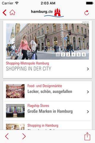 Hamburg App screenshot 3