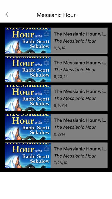 Screenshot #2 pour The Messianic Hour With Rabbi Scott Sekulow