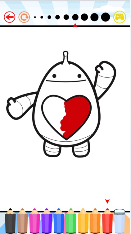 Robot Coloring Book For Kids