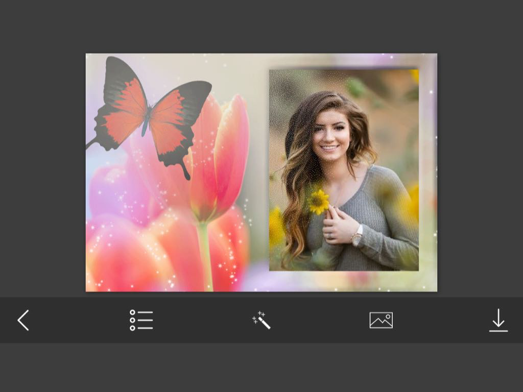 Butterfly Photo Frames - Instant Frame Maker & Photo Editor