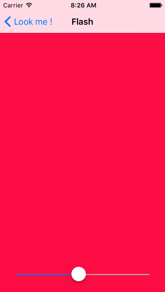 Look at me with Color beacon strobe light in rave party