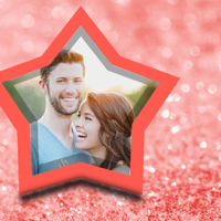 3D Glitter Photo Frame - Amazing Picture Frames and Photo Editor