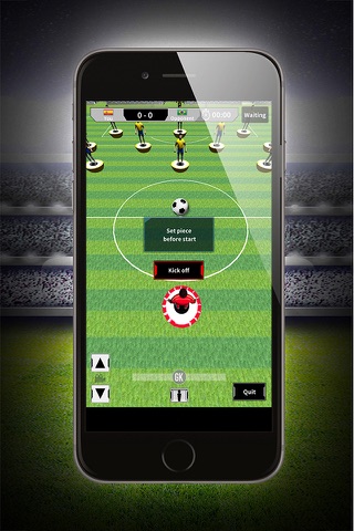 Flick Table Soccer - Subbuteo like free online foosball games screenshot 2