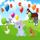 ABC Animals Puzzle & Balloons