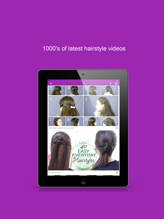 Screenshot #4 pour Latest hair style beauty videos: Women Makeup tips