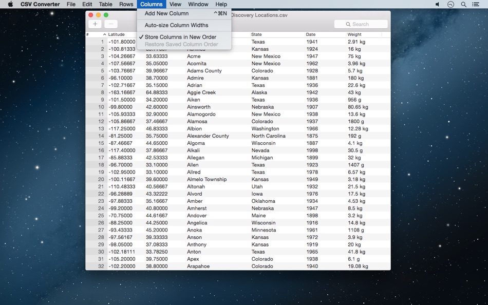 #2. CSV Converter (macOS) 由: geheimwerk.de