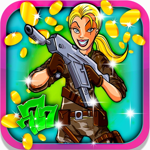 Military Slot Machine: Use your secret lucky ace to beat the bravest army odds iOS App