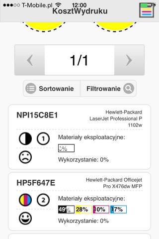 KosztWydruku.pl screenshot 2