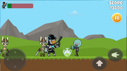 Zombie attack 1 iPhone screenshot