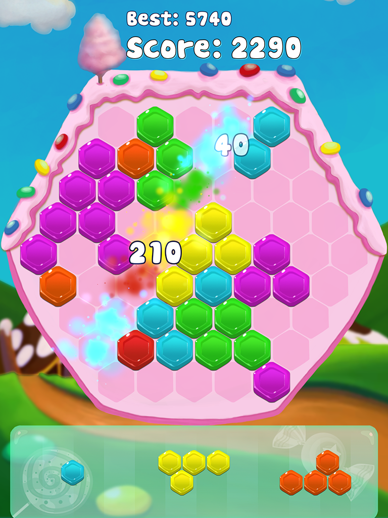 Jelly Crush Hexagon Puzzle Game screenshot 8