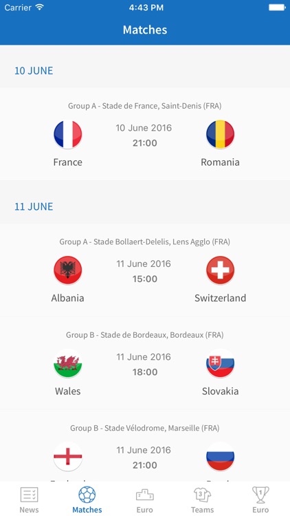 European Cup 2016 - Follow every moment of greatest soccer competition